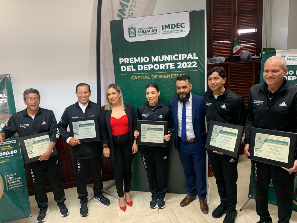 ENTREGA AYUNTAMIENTIO DE CULIACÁN PREMIO MUNICIPAL DEL DEPORTE 2022