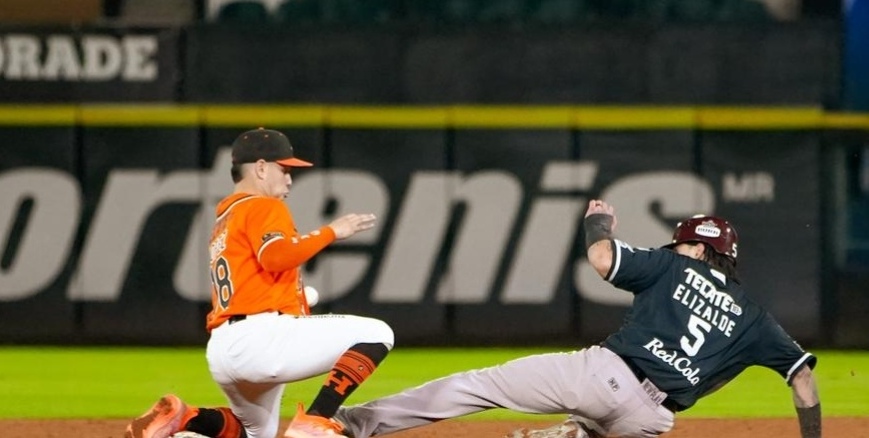 Naranjeros de Hermosillo le tiene tomada la medida a Tomateros de Culiacán y van al tobogán