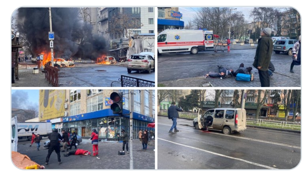 Rusia ataca la ciudad ucraniana de Jersón en la víspera de Navidad; hay 7 muertos y 58 heridos