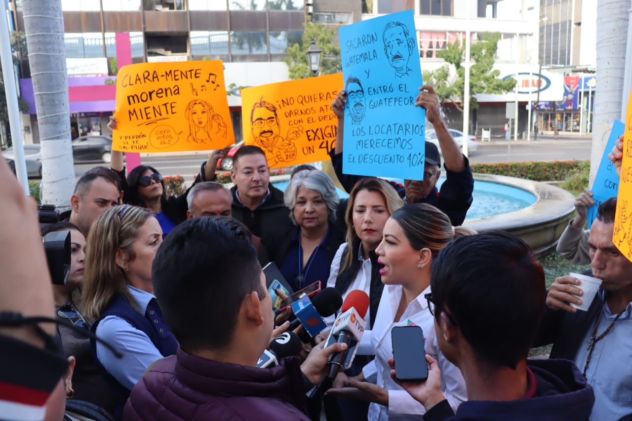 Comerciantes reclaman 40% de descuento al predial