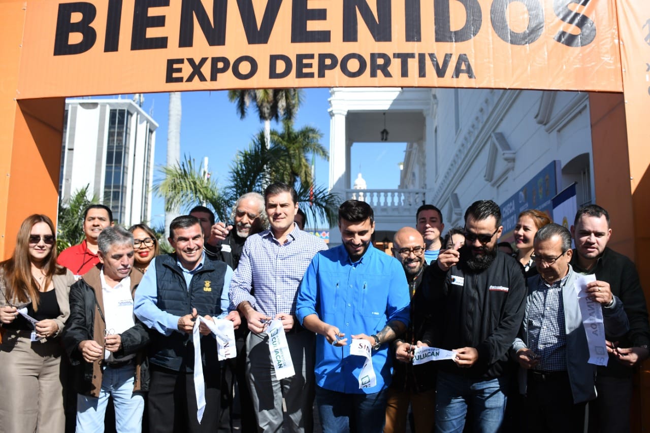 Inauguran la Expo Deportiva de la XXXII edición del Maratón Internacional de Culiacán