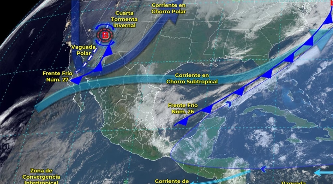 Pide Protección Civil mantener precauciones ante llegada del Frente Frío No. 27