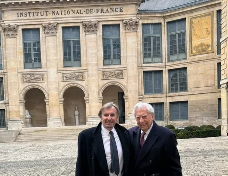 Vargas Llosa dio el primer paso para entrar a la Academia Francesa de la Lengua